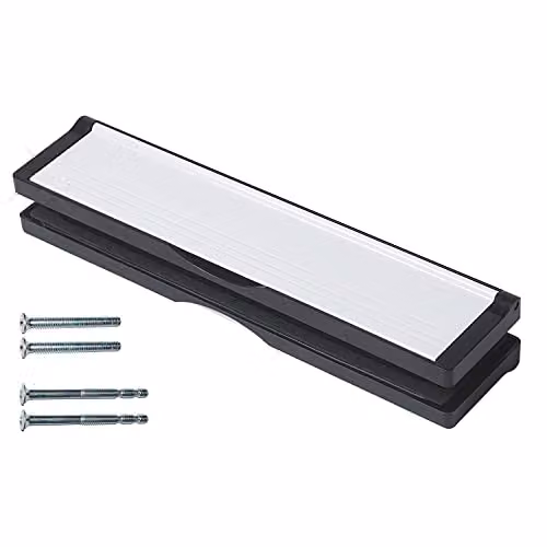Keypak 12 inch Adjustable Letter Box with Anti-Snap Flap and Draught Excluder, 30.6 cm – 1