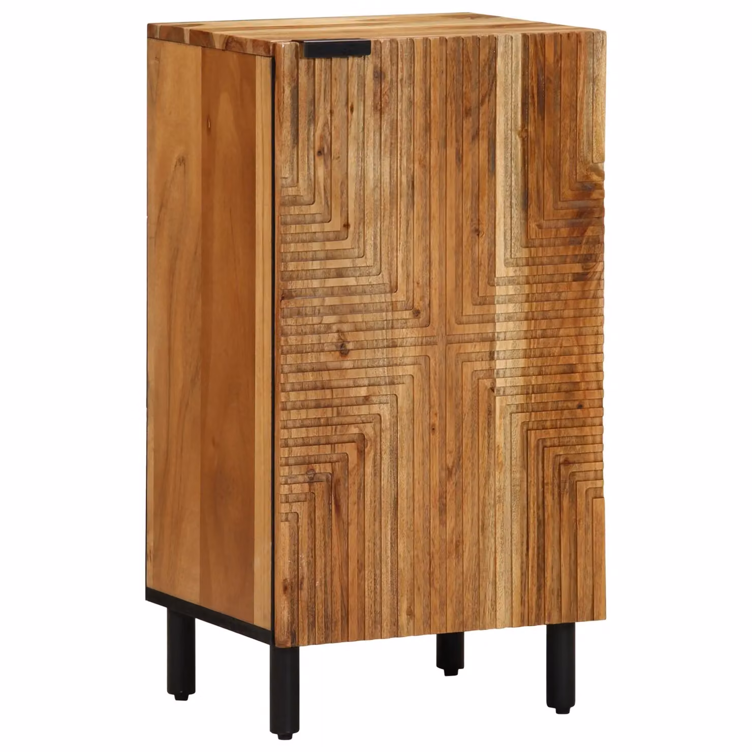 Berkfield Home Acacia Wood Sideboard in Brown, W/D/H: 40 x 33 x 75 cm – 2