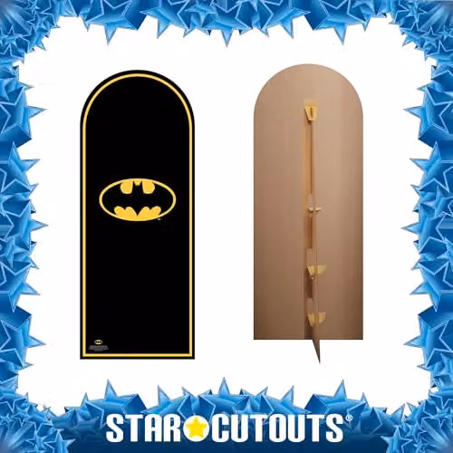 Star Cutouts SC4349 Batman Logo Cardboard Backdrop Sailboard in Black – 2