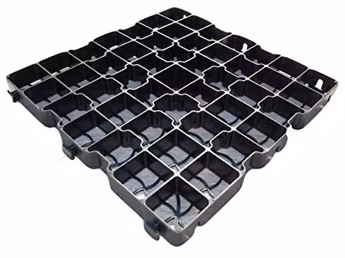 Ecobase Fastfit Garden Building Base Kit, Black