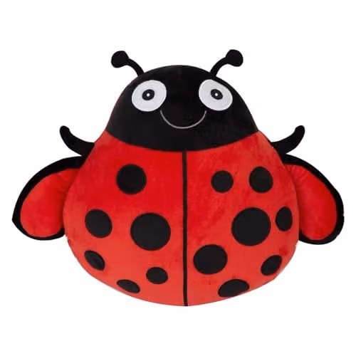 VFM e-Store Red Plush Lady Bird Wall Decoration, W: 36 cm, H: 37 cm – 4