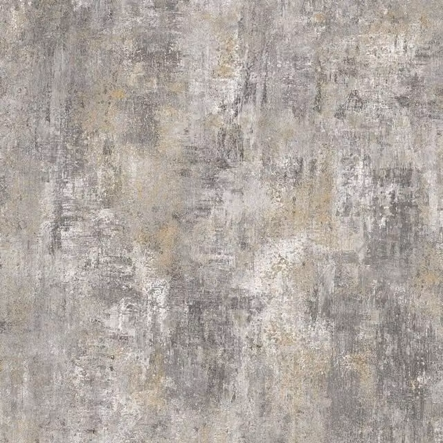 Muriva Abstract Industrial Textured Wallpaper in Grey and Beige