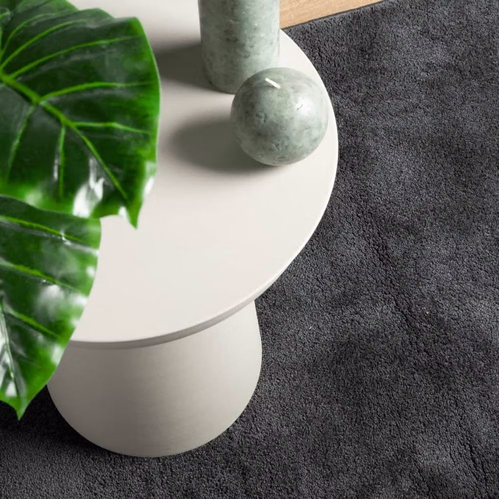 Berkfield Home Oviedo Short Pile Rug in Anthracite, W: 140 cm, D: 200 cm – 3