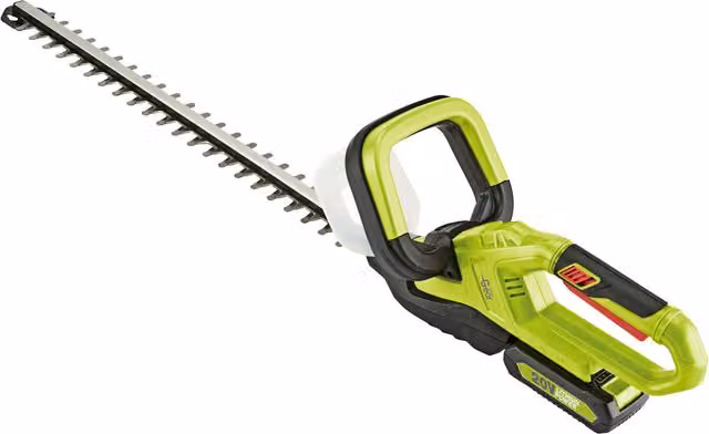 Garden Gear 20V Cordless Reciprocating Hedge Trimmer with Rechargeable Battery, Green