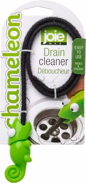 Joie Chameleon Sink Drain Cleaner Brush in Green