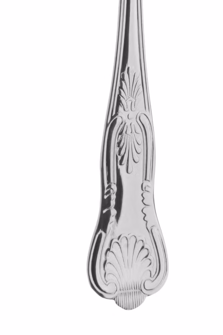 Arthur Price Kings Polished Silver Stainless Steel 6 Pair Fish Eaters Cutlery Set