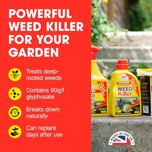 Doff Glyphosate Weedkiller Concentrate 1 l – 3