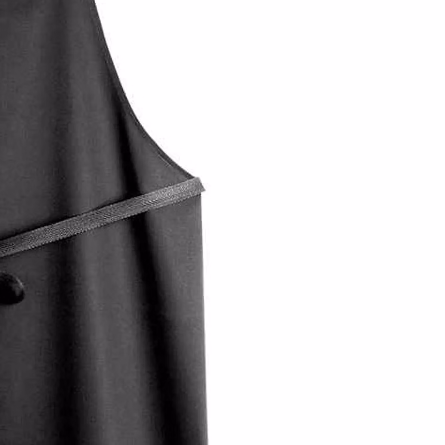 Dennys Full Apron in Black – 2