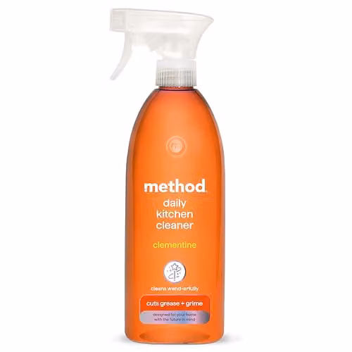 Method Daily Kitchen Cleaner Spray, Orange, 828ml