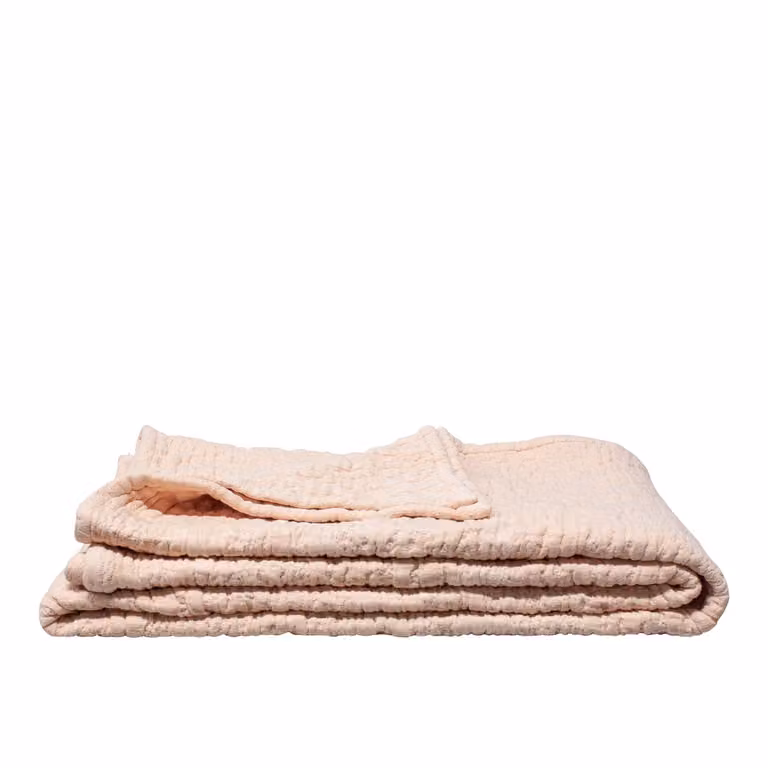 Dome Deco ANEMONE Geometric Throw in Pink, W/D/H: 180 x 130 x 130 cm