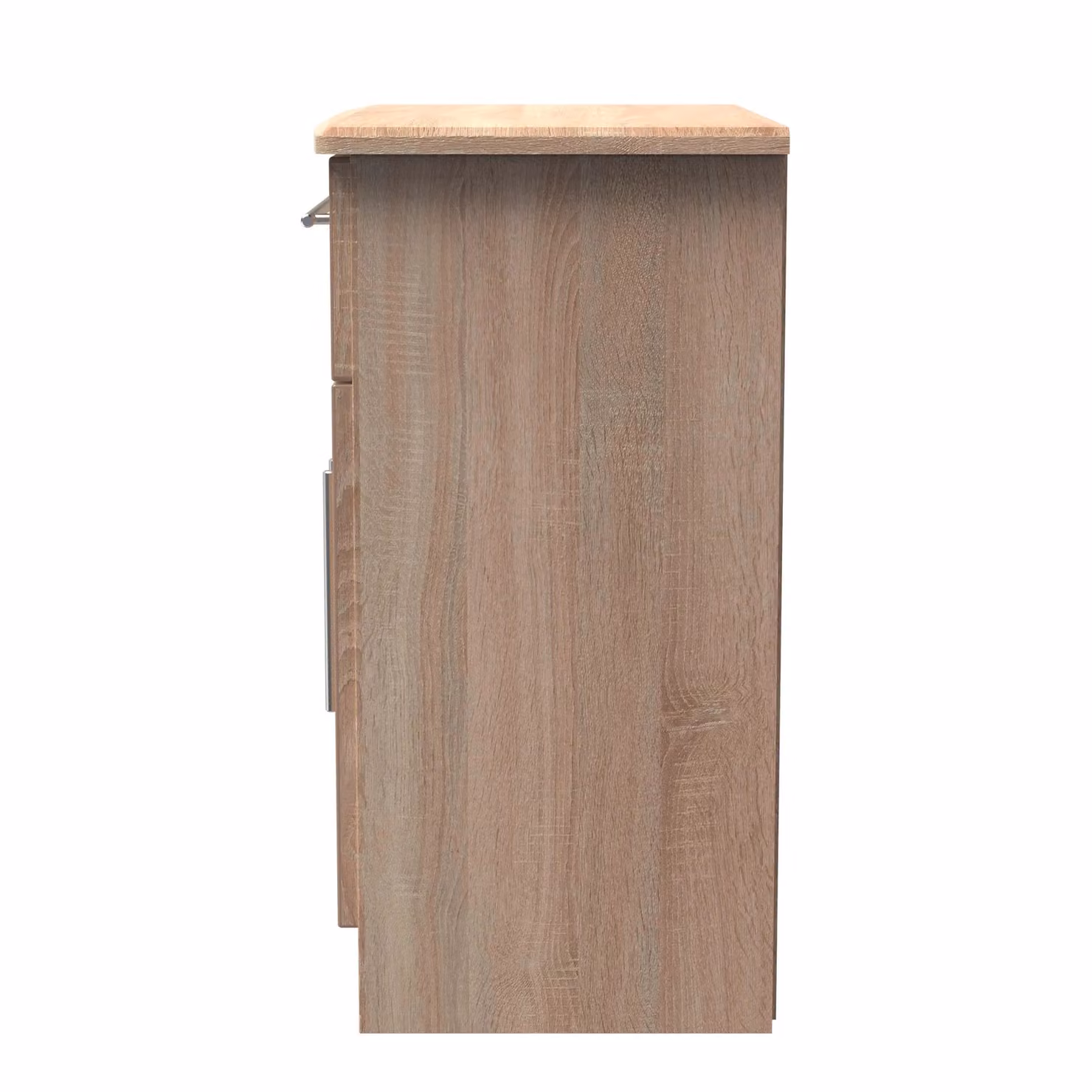 Ready Assembled 2 U Carlton Light Oak Sideboard with 1 Drawer and 2 Doors – 2