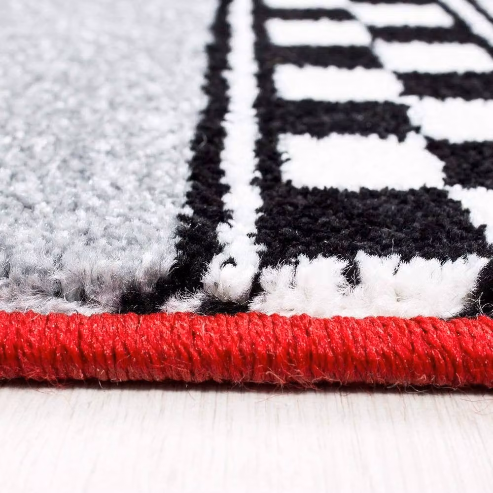 Bravich LTD Red Racing Car Kids Rug, W: 120 cm, L: 170 cm – 6
