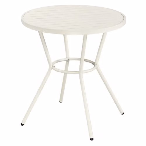 Core Products Rimini Bistro Round Dining Table for Garden and Patio, W/D/H: 70 x 70 x 75 cm