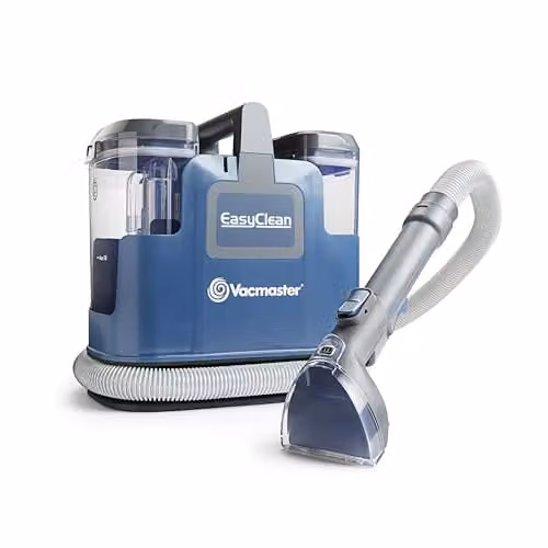 Vacmaster EasyClean Up Compact Carpet Spot Cleaner, Blue, Corded