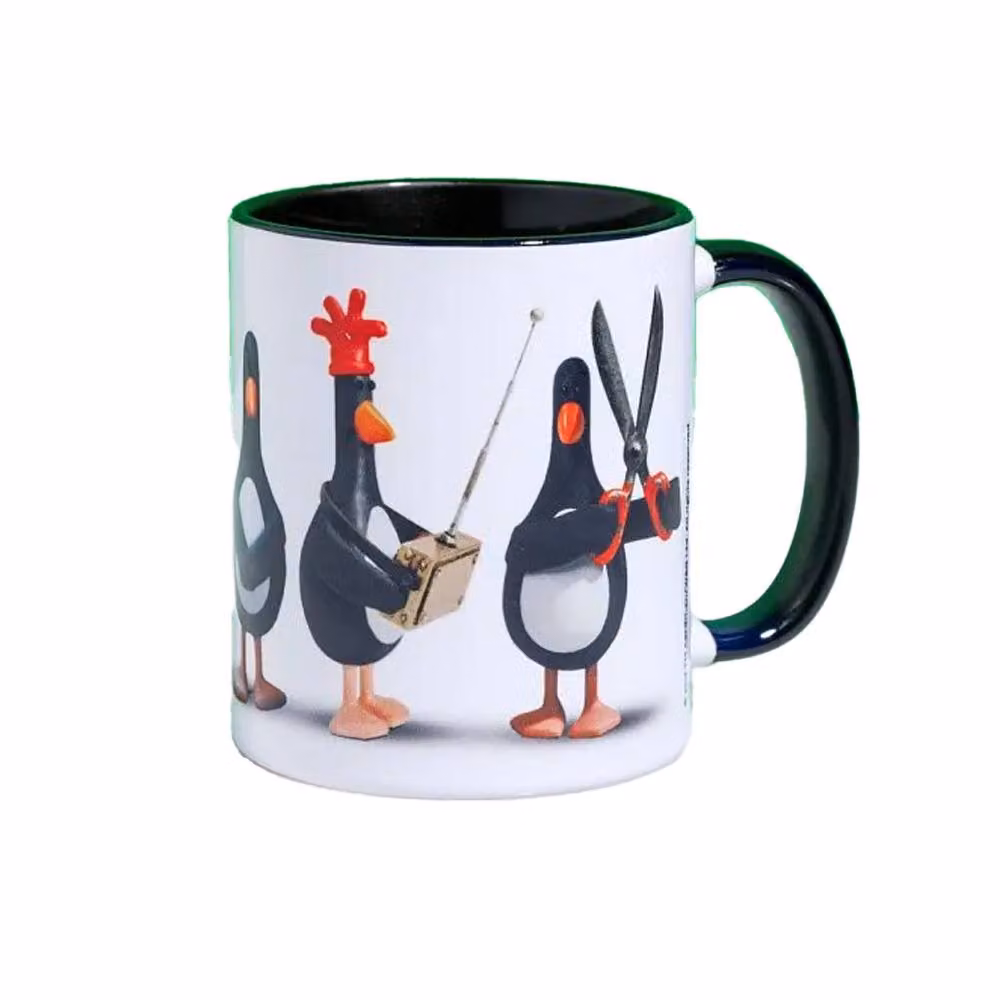 Wallace & Gromit Feathers McGraw Porcelain Mug in White – 2