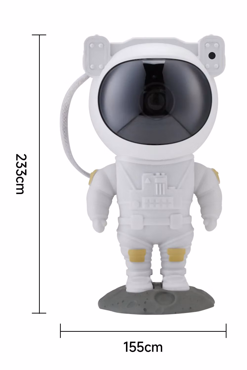 Living and Home Astronaut Space Warrior Galaxy Night Light Star Projector in White – 2