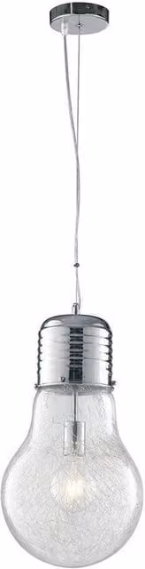 Netlighting LAMPD Ribbon Pendant Ceiling Light in Chrome and Silver, W/D/H: 120 x 15 x 19 cm