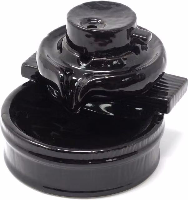 KDMD Black Ceramic Backflow Incense Burner – 1