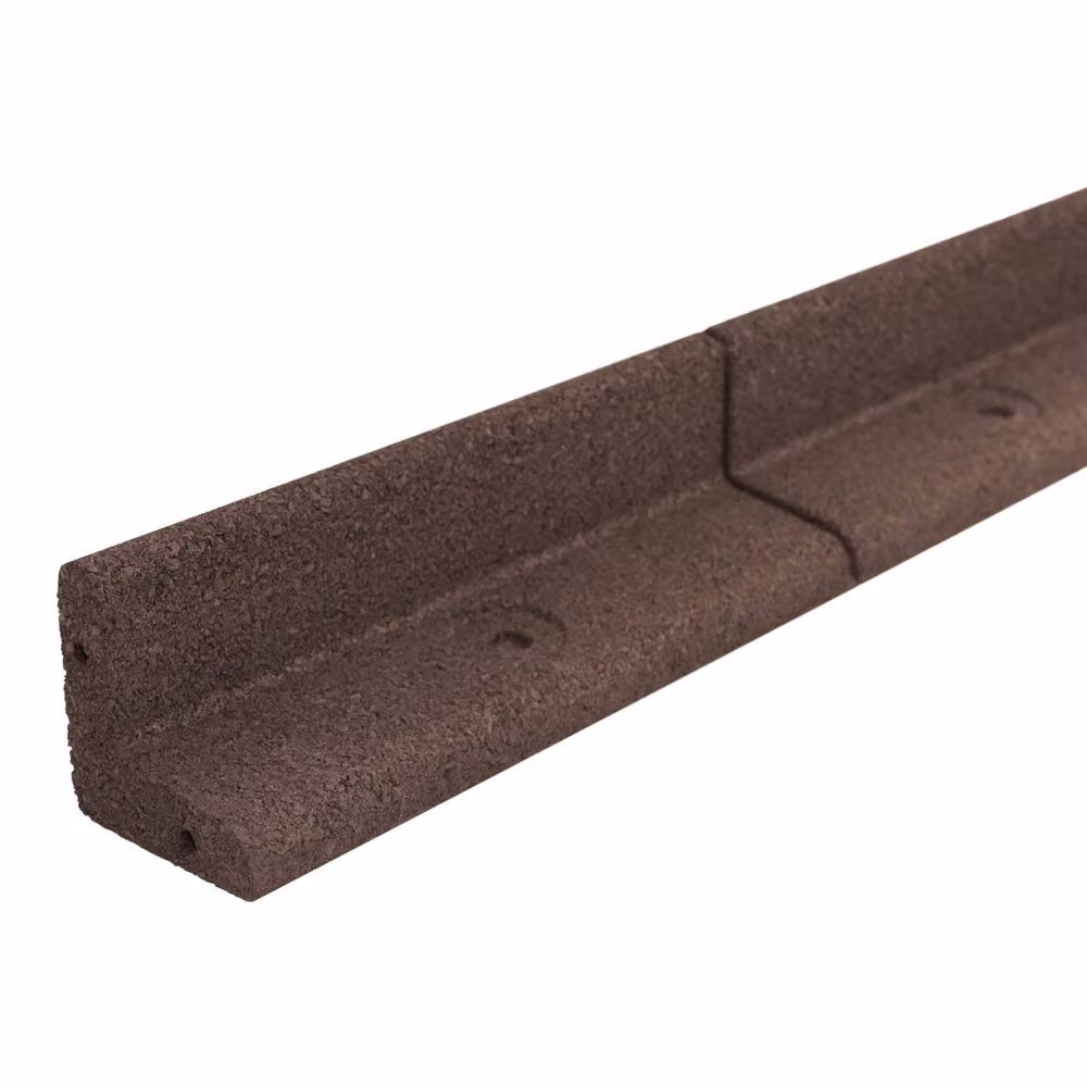 Monstershop Flexible Lawn Edging, Brown in Terracotta, 7.2m – 2