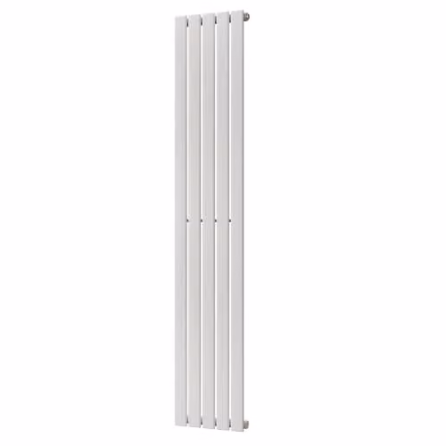 UK Radiators Typhoon White Flat Tube Vertical Designer Radiator, H 180 cm x W 34 cm – 1