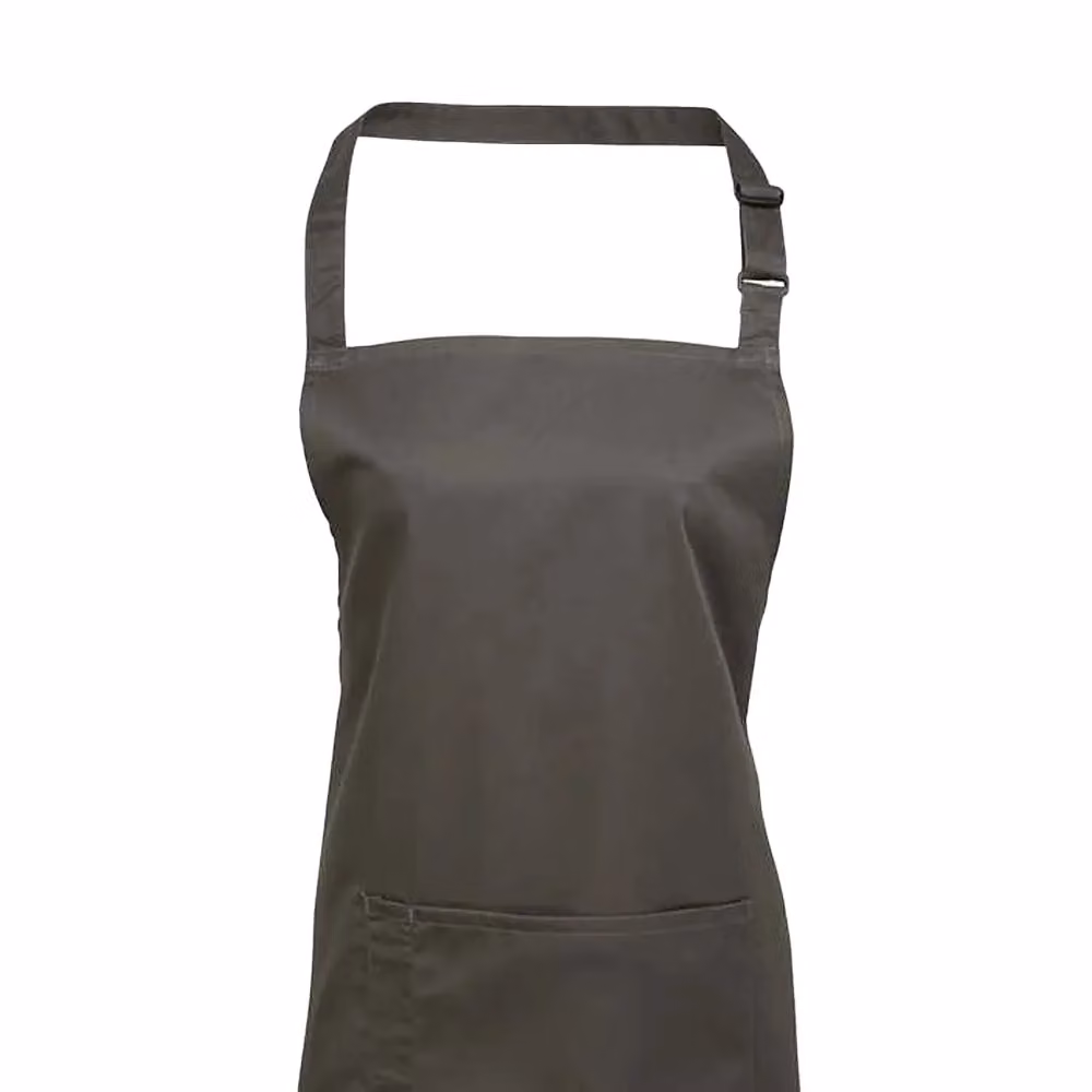 Premier Colours Pocket Full Apron in Dark Grey – 2