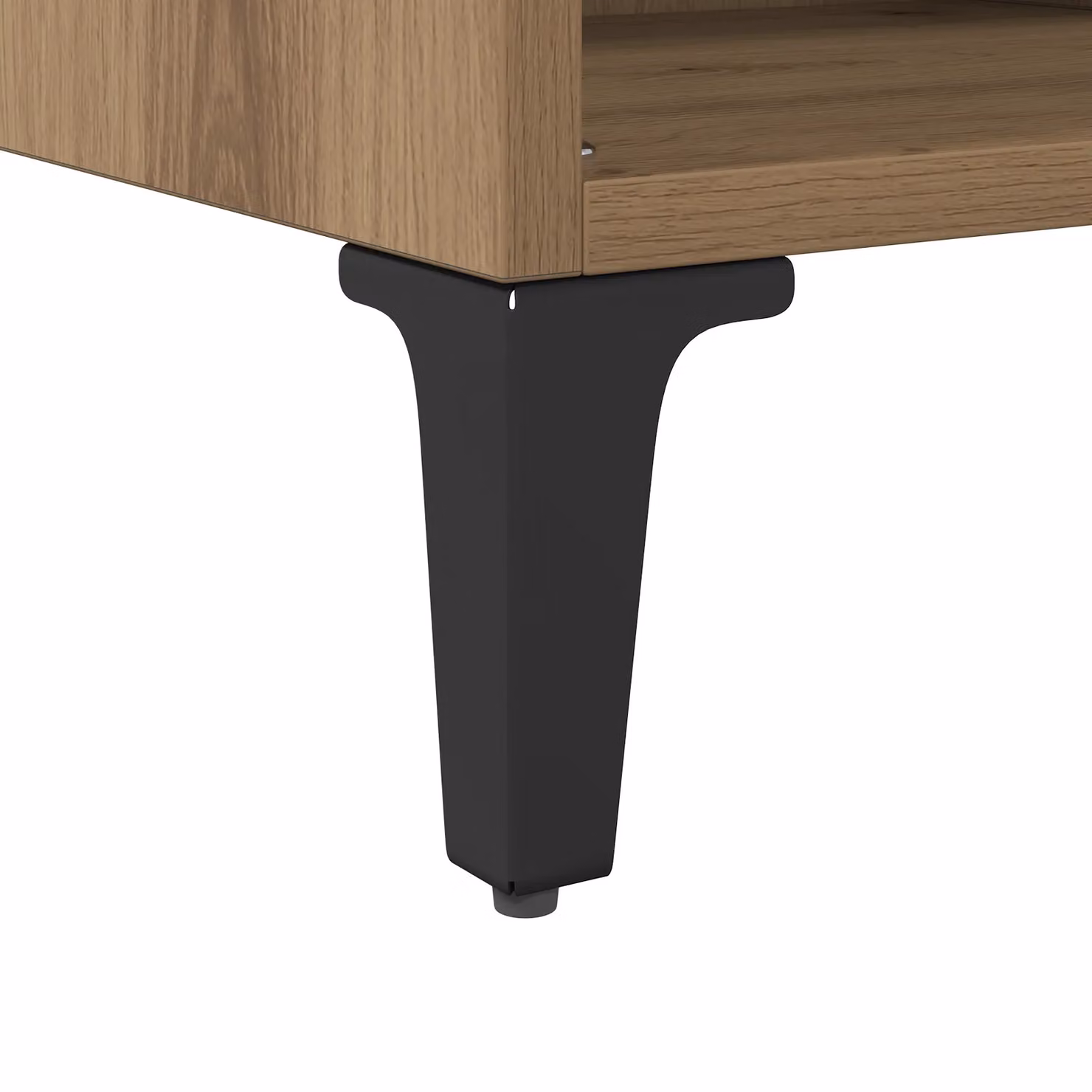 Berkfield Home Artisan Oak Medium TV Stand in Brown – 6