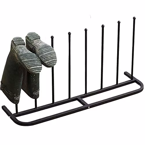 Direct Online Houseware Black Metal Wellington Boot Rack for 4 Pairs – 2