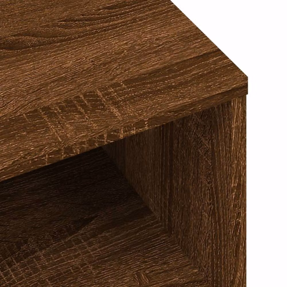 Berkfield Home Modern Brown Oak TV Cabinet W/D/H: 80 x 40 x 40 cm – 5