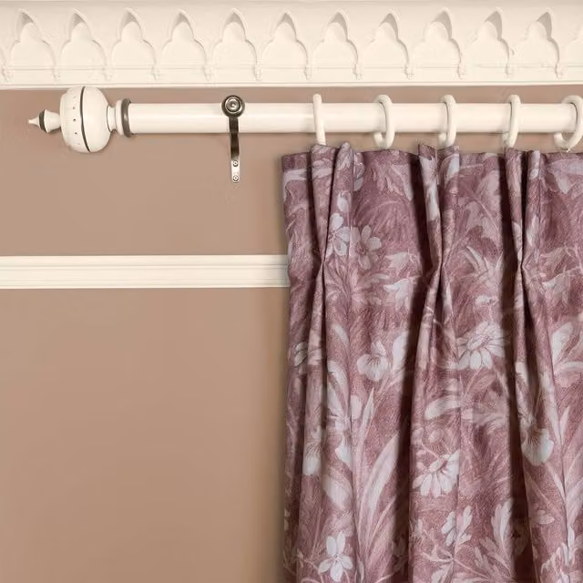 House of Hackney Beltane Hemp Floral Curtain in Pink