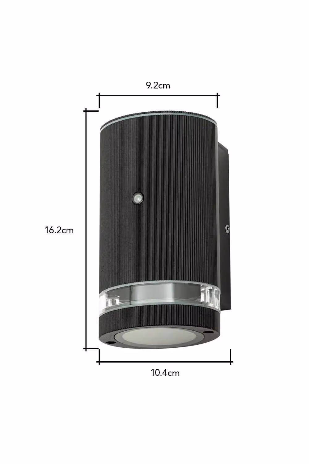 BHS Lighting Murray Black Outdoor Wall Light with Motion and Dusk Sensor – 4