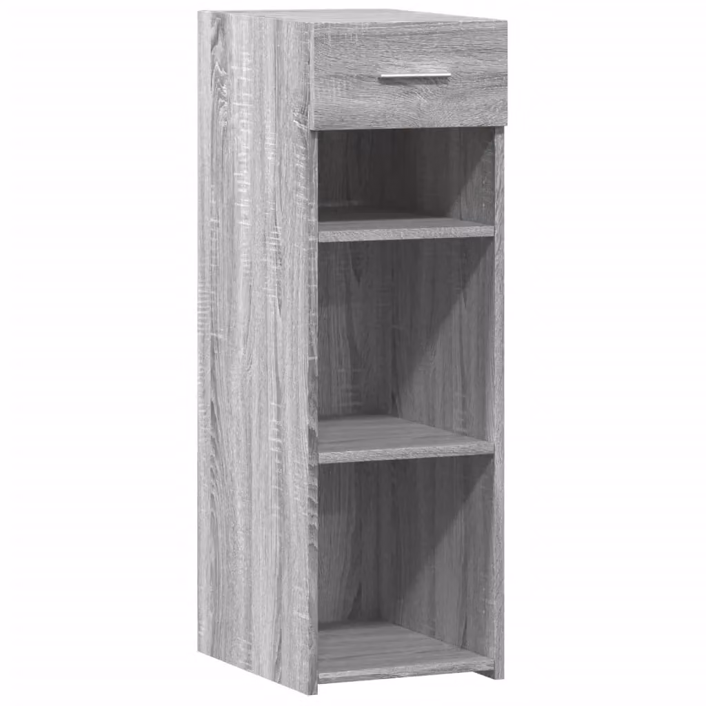 Berkfield Home Grey Sonoma Sideboard in MDF, W/D/H: 30 x 42.5 x 93 cm – 2