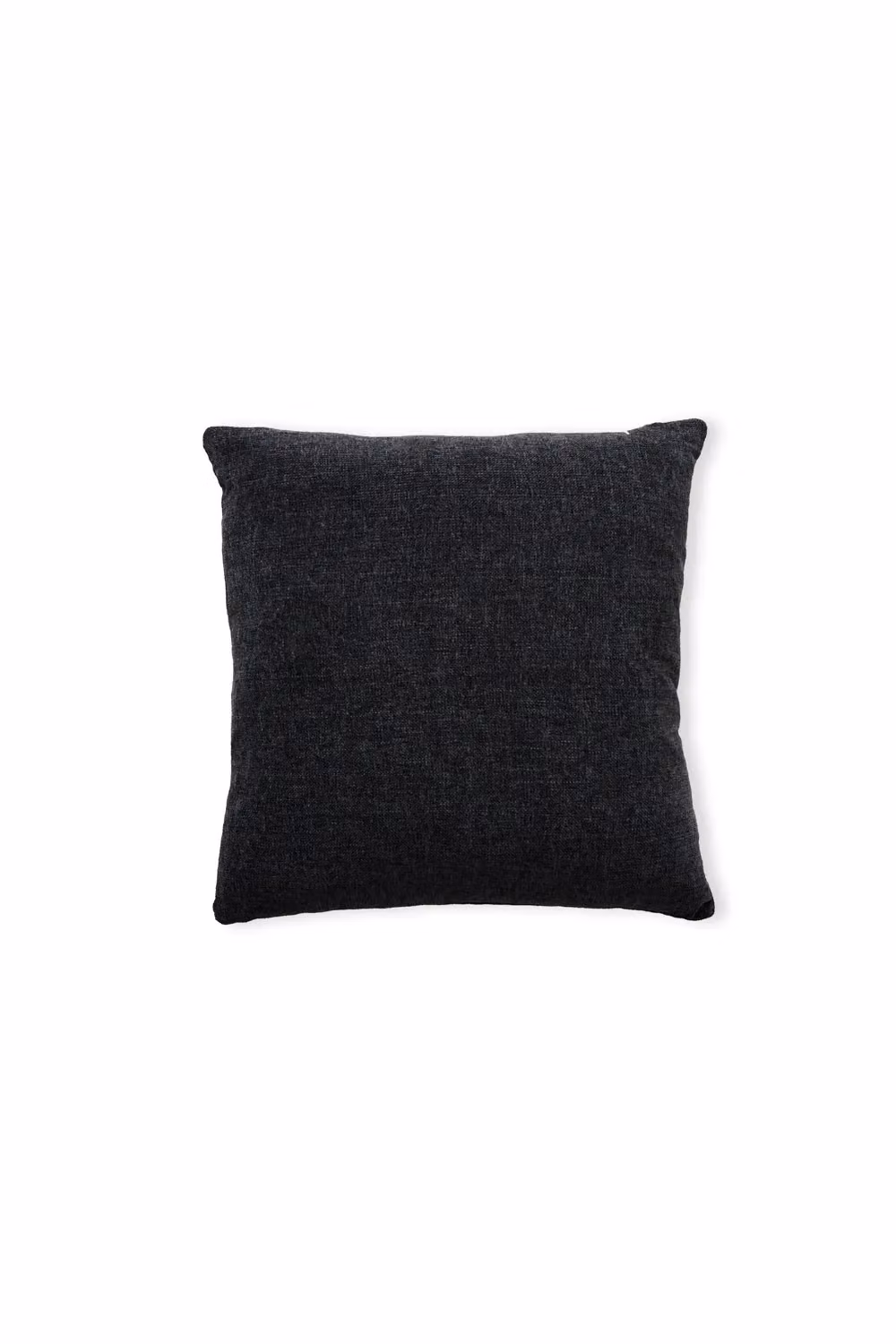 BHS Chenille Square Cushion in Anthracite Grey, W/D/H: 43 x 43 x 43 cm – 2