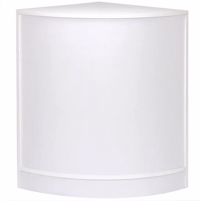 Monstershop Retail Shop Corner Counter CM60 in White