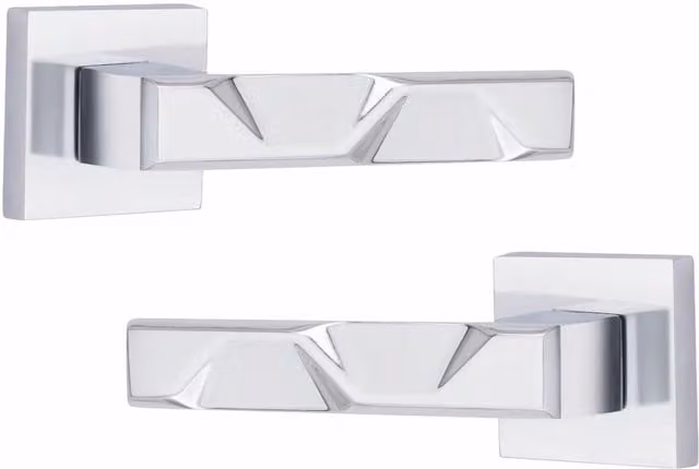 Golden Grace Internal Door Handle Set in Chrome