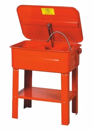 Hilka Free Standing Parts Washer - Red