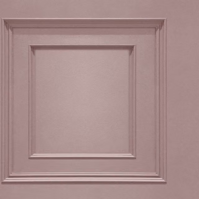Belgravia Oliana Pink Abstract Geometric Matt Panel Wallpaper Roll