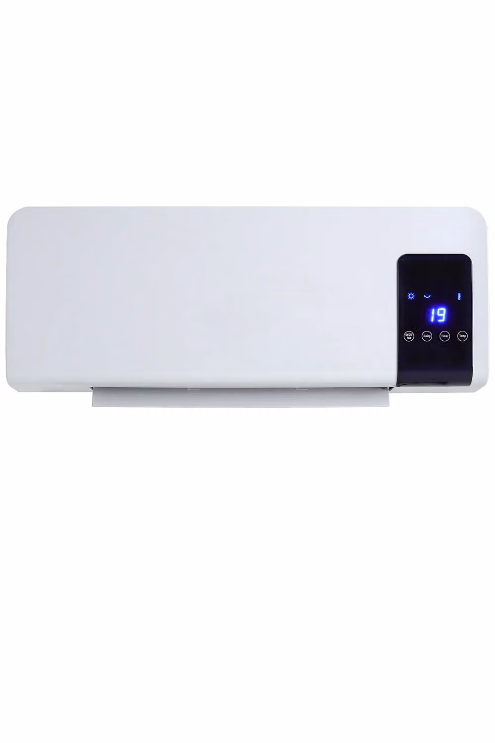 Living and Home White Wall Mounted Ceramic Fan Electric Heater with Remote Control – 3