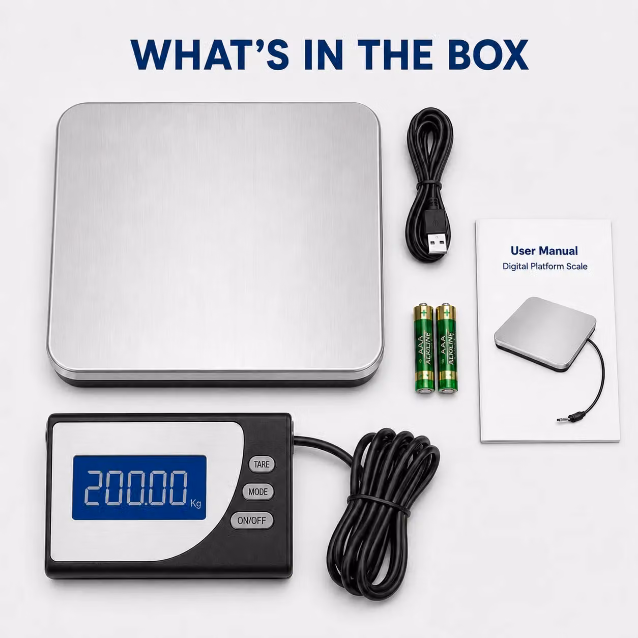 Futura Heavy Duty Digital Postal Scales in Silver – 8