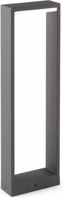 Netlighting Alp LED Outdoor Short Bollard Light in Dark Grey, IP54 Rated – 1