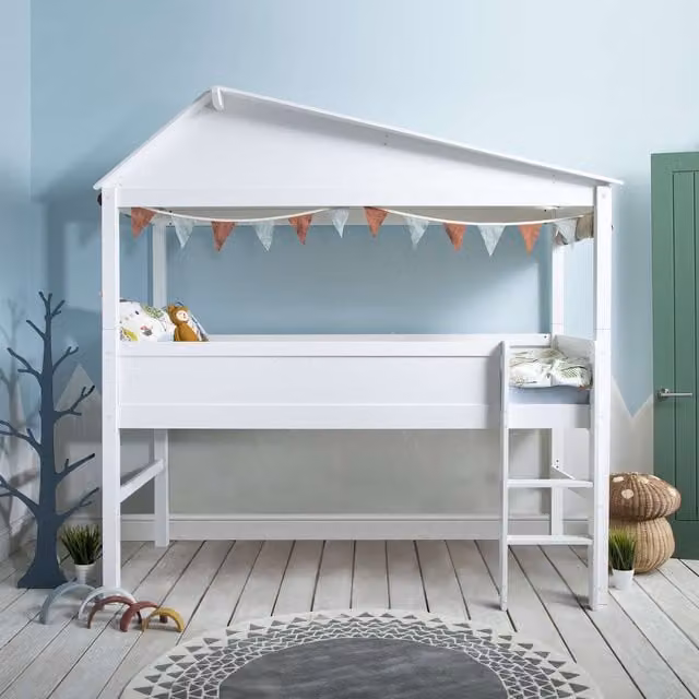 Noa and Nani Inka Treehouse Cabin Bed in White