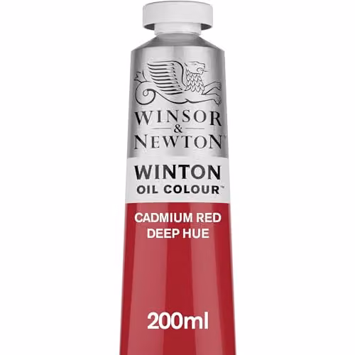 Winsor & Newton Winton Oil Colour Red 200ml – 2