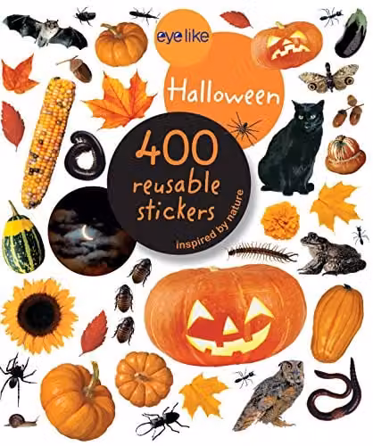 Workman Publishing Eyelike Halloween Stickers in Multicolour – 1