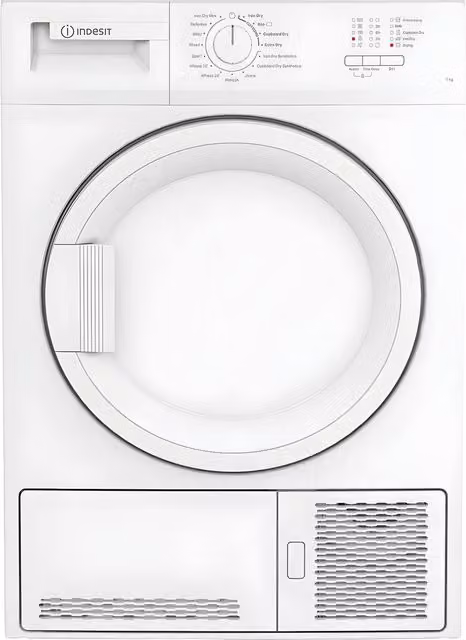 Indesit CYD C82 WWGL UK White 8kg Condenser Tumble Dryer B Energy Rated