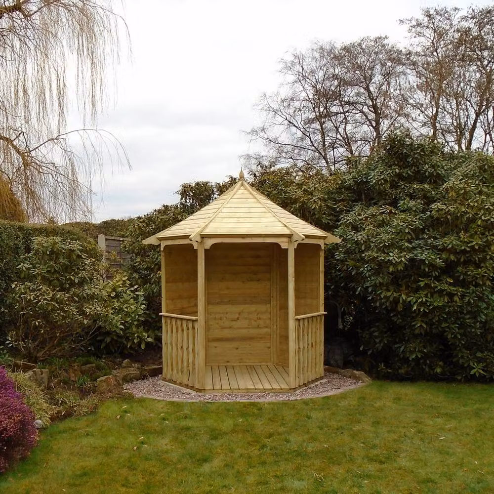 Shires Shire Arbour Garden Arch Seat in Light Brown – 3