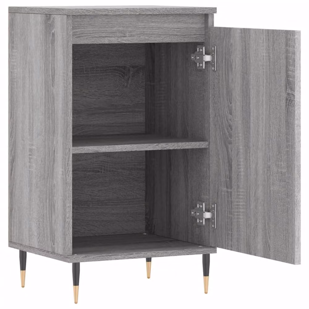 Berkfield Home Sonoma Grey Sideboard in Engineered Wood, W/D/H: 40 x 35 x 70 cm – 2
