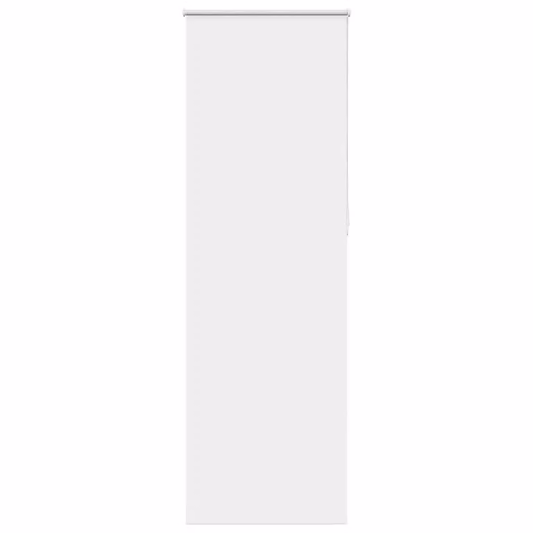 Berkfield Home White Blackout Roller Blind, Thermal Insulating Polyester, W: 65 cm, H: 210 cm