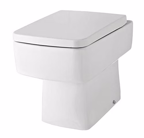 Nuie NCH106B Bliss Ceramic Toilet, White, W/D/H: 40 x 52 x 35 cm