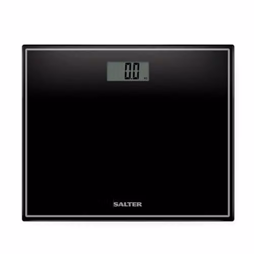 Salter Personal Glass Scales, Black