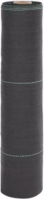 Berkfield Home Black Plastic Weed Membrane, 0.5 x 50 m