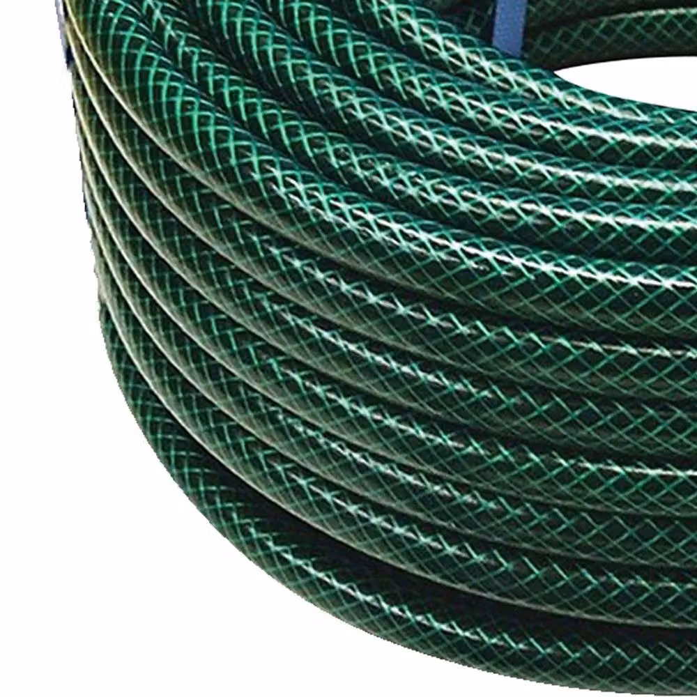 VOGREX 30mm Reinforced Green PVC Garden Hose – 5